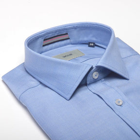 Chemise sportive Biella bleu Oxford Royal