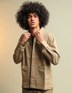 Surchemise workwear Pima beige