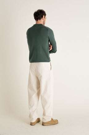 Pantalon Cambridge écru