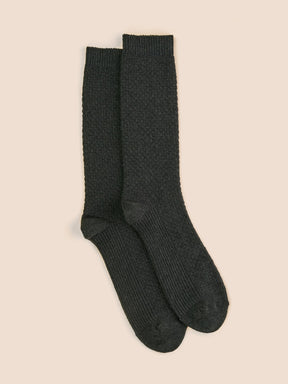 Chaussettes gaufrées