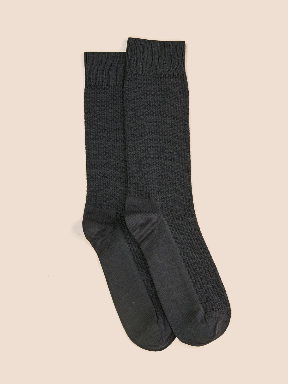 Chaussettes en coton bio noires - éthique et responsable